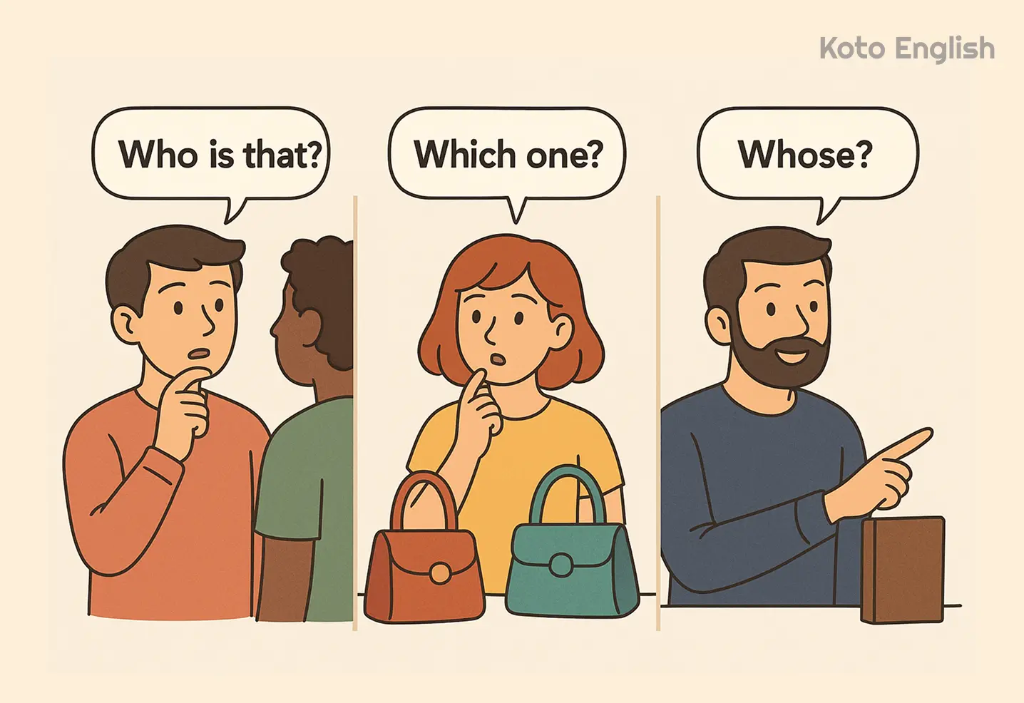 Interrogative pronouns