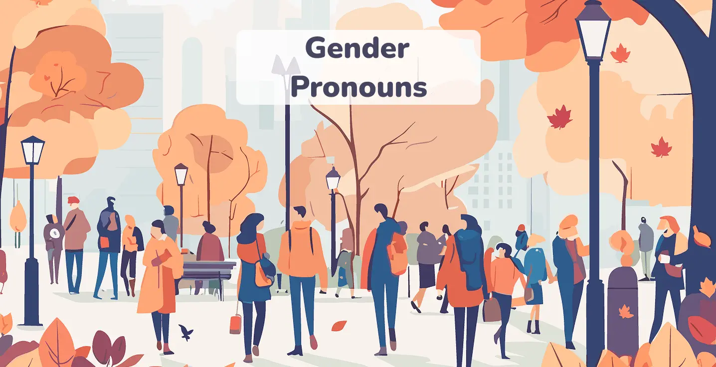 Gender pronouns in English