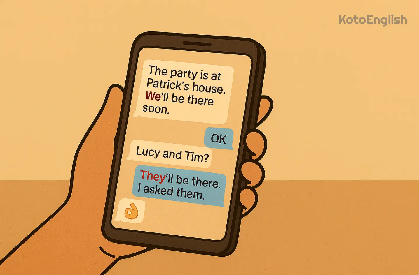 Personal Pronouns in daily conversations