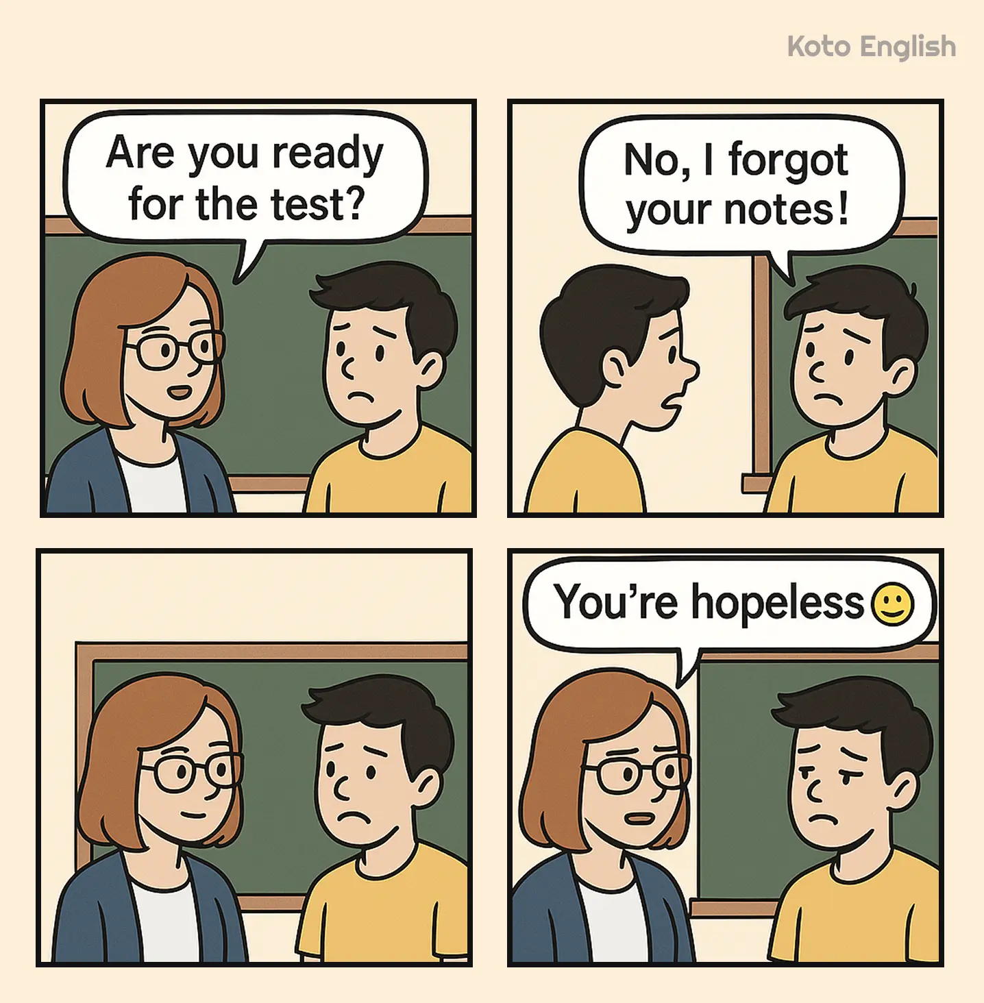 Second Person Pronouns example in sentences