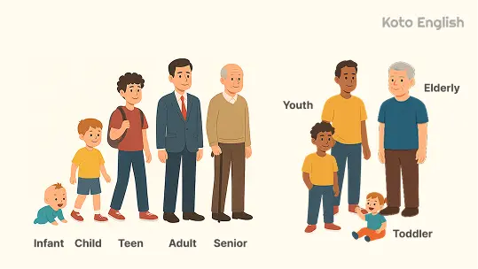 By age or stage of life 1