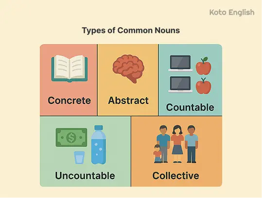 Types of common nouns 1