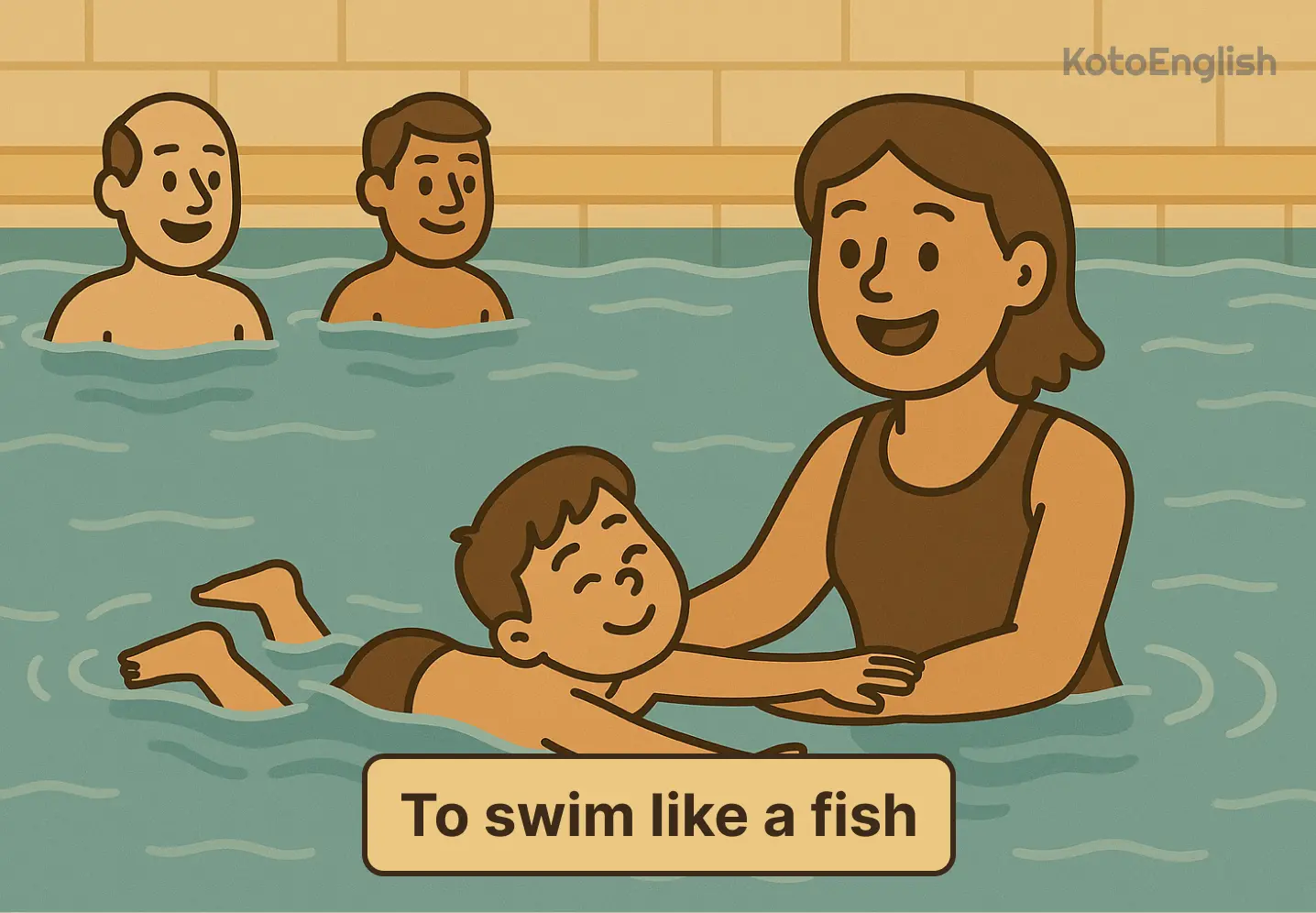 Swimming Idioma