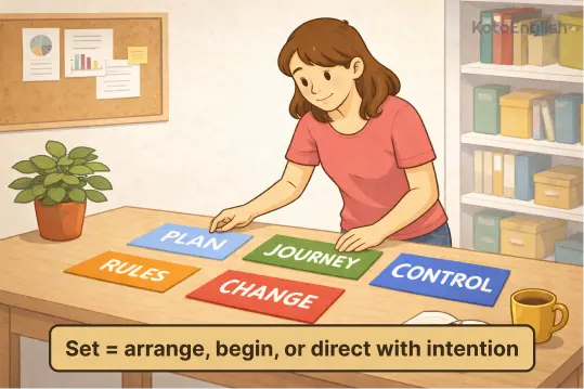 Common Phrasal Verbs with Set 1