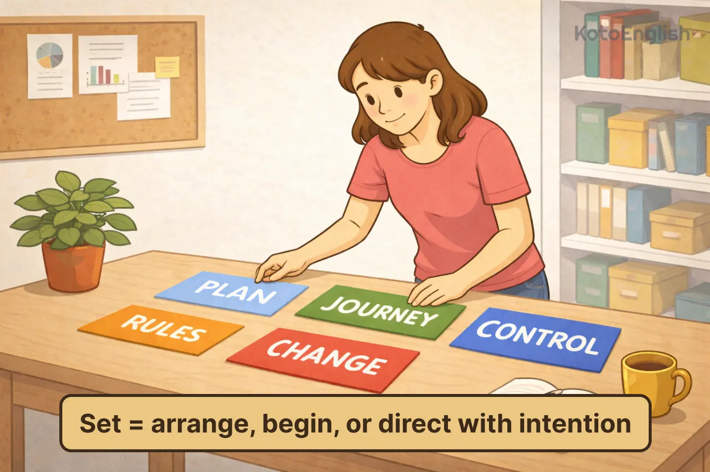 Common Phrasal Verbs with Set