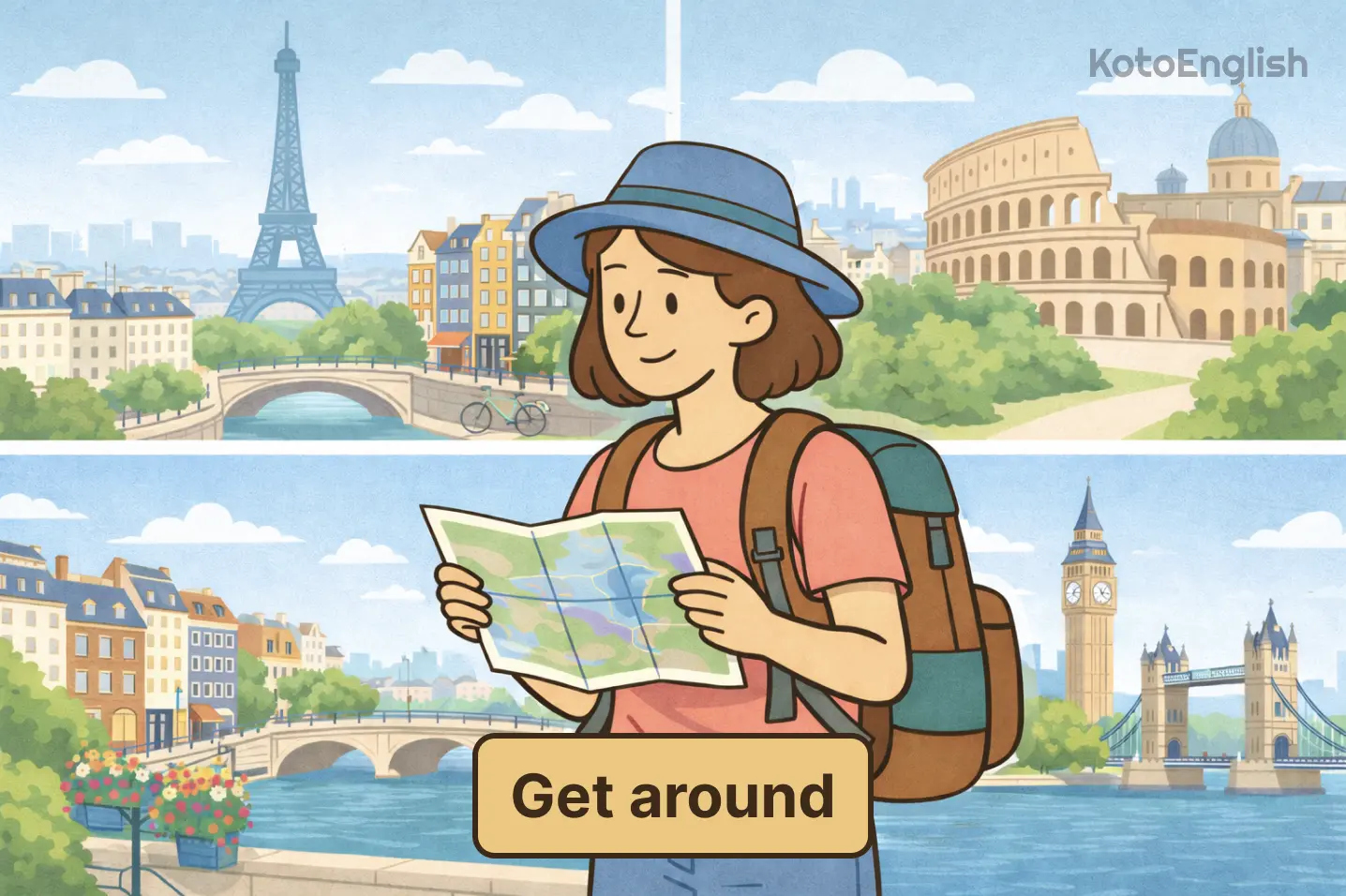 Phrasal Verb Get around