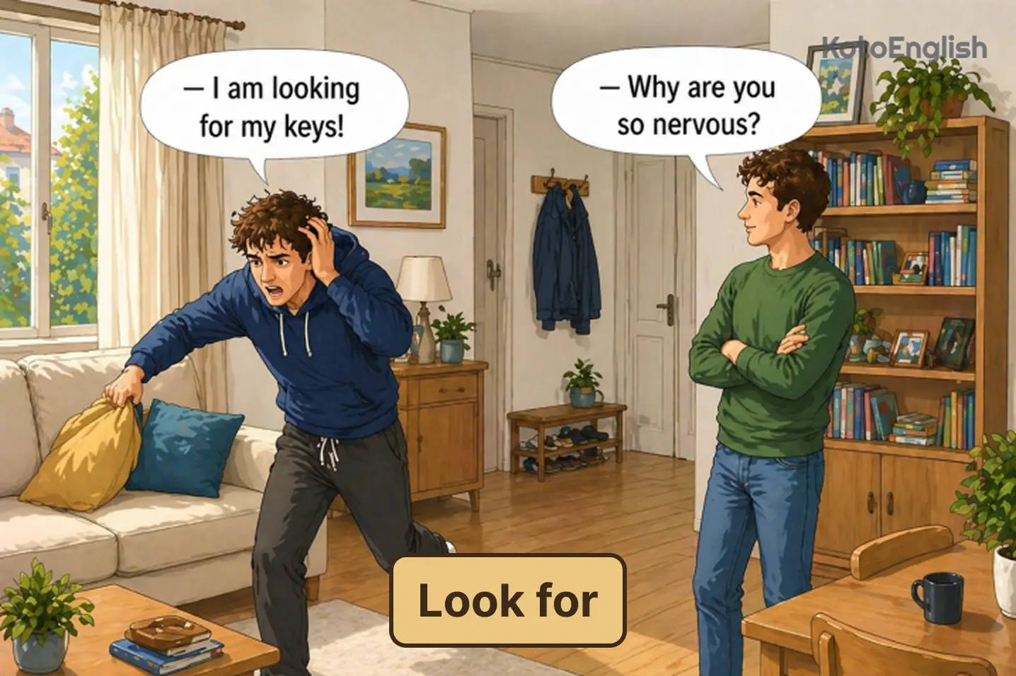 Phrasal Verb Look for