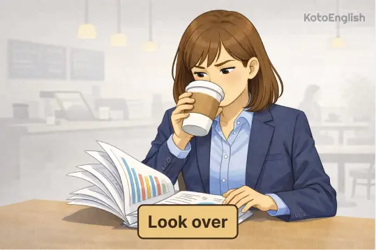 Phrasal Verb Look over 1