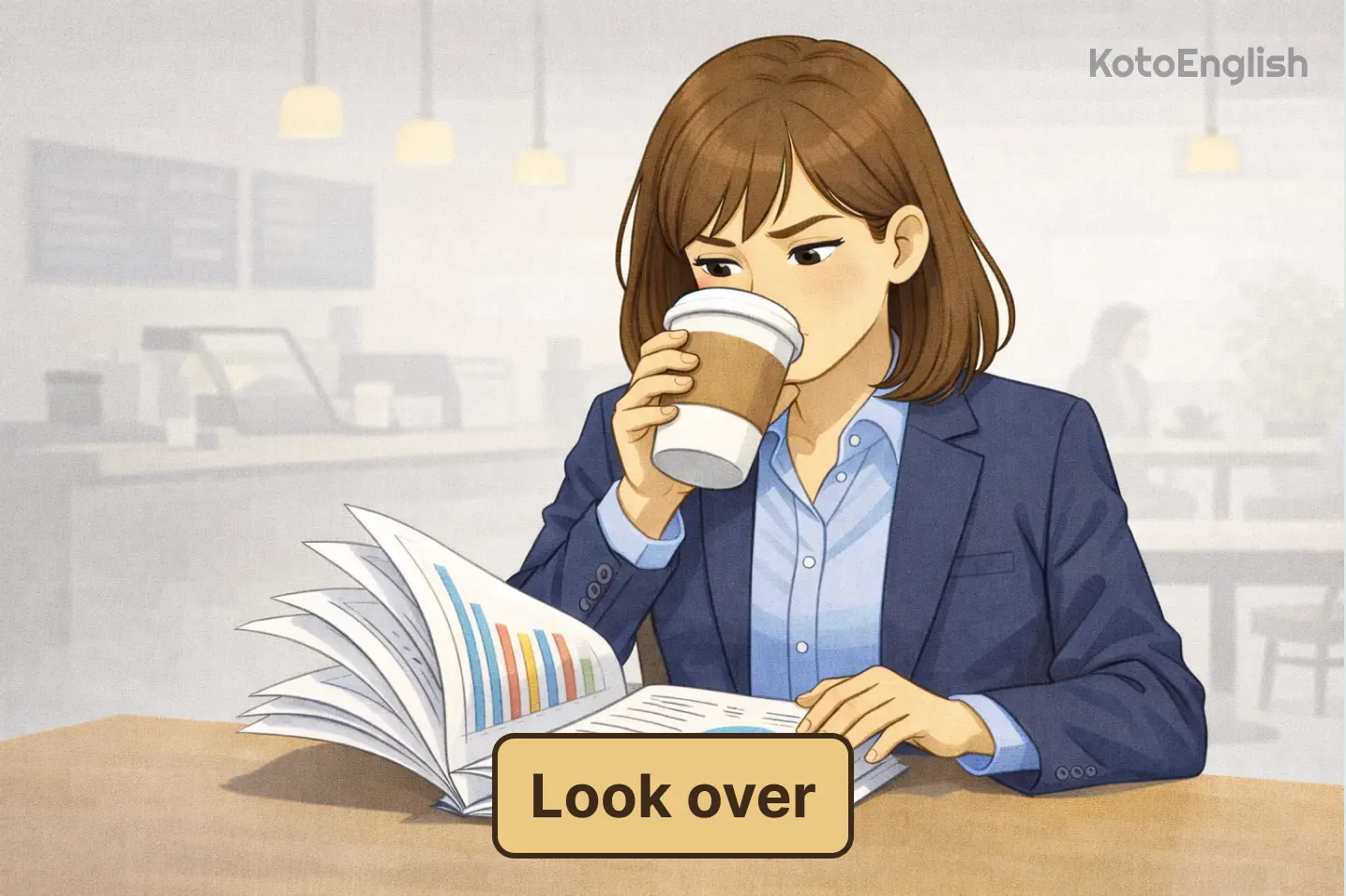 Phrasal Verb Look over