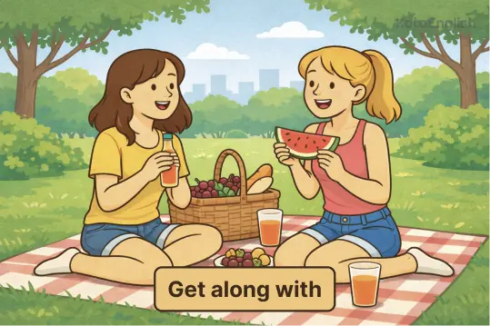 Phrasal Verbs Get along with 1