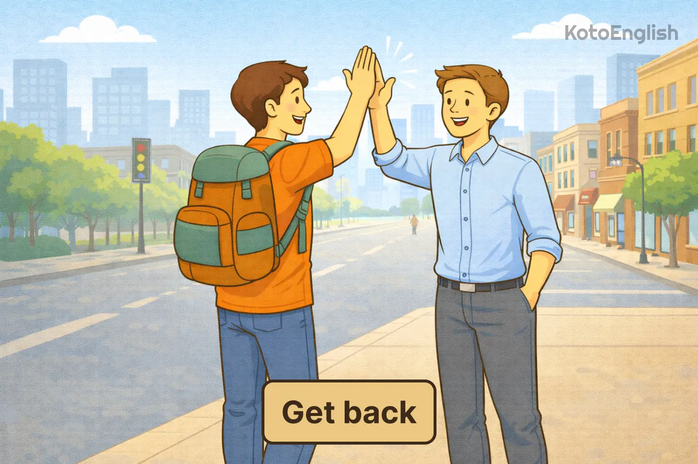 Phrasal Verbs Get back