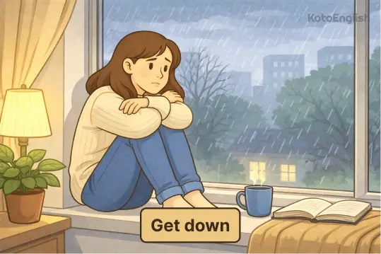 Phrasal Verbs Get down 1