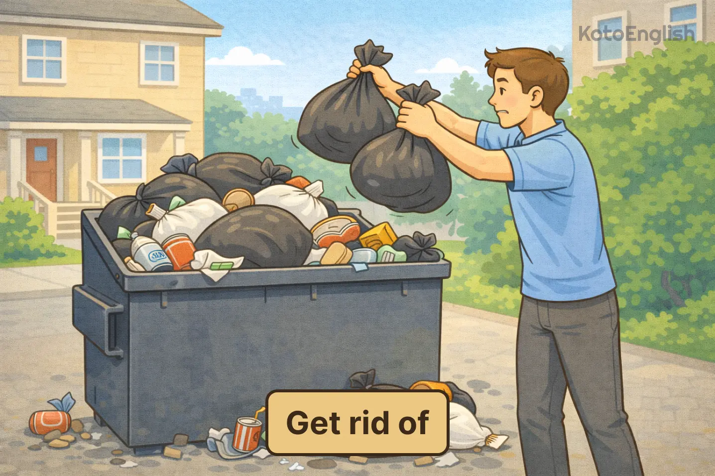 Phrasal Verbs Get rid of