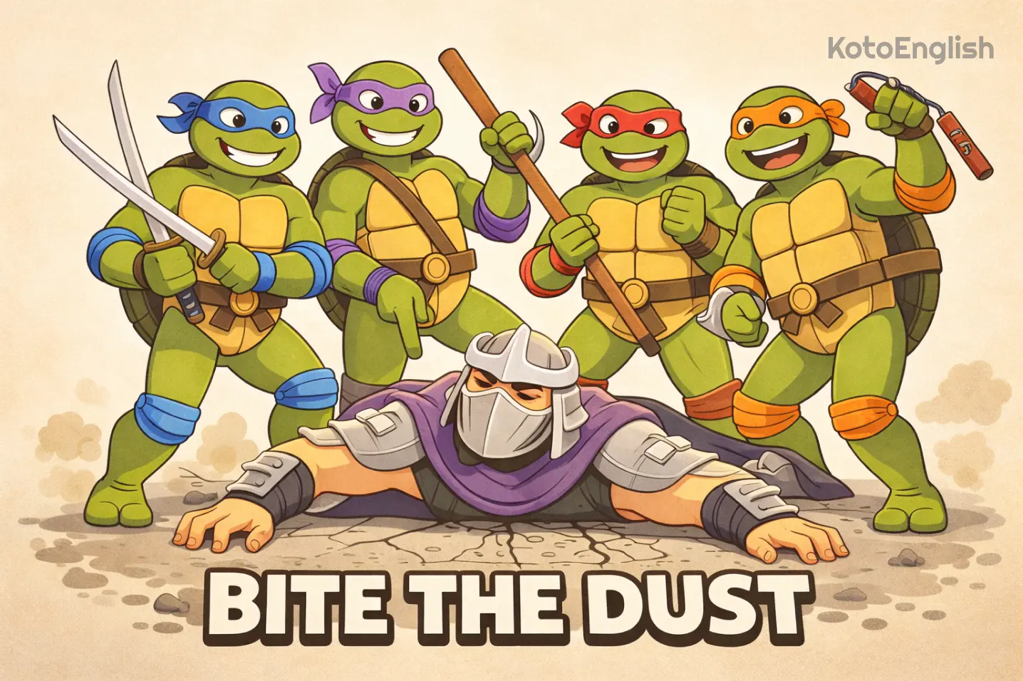 Bite the dust