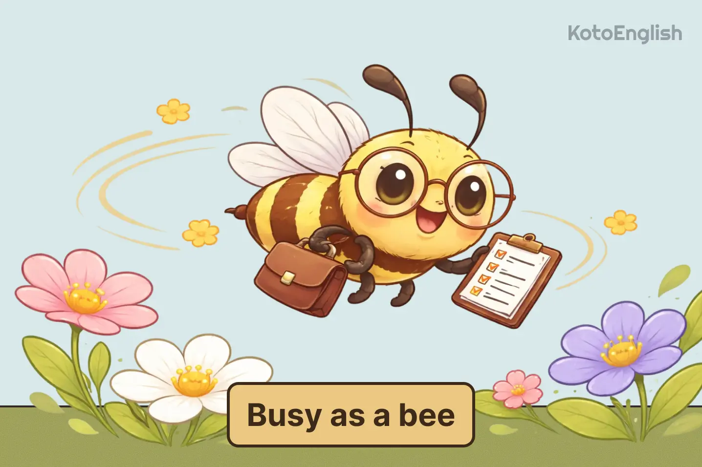Busy as a bee