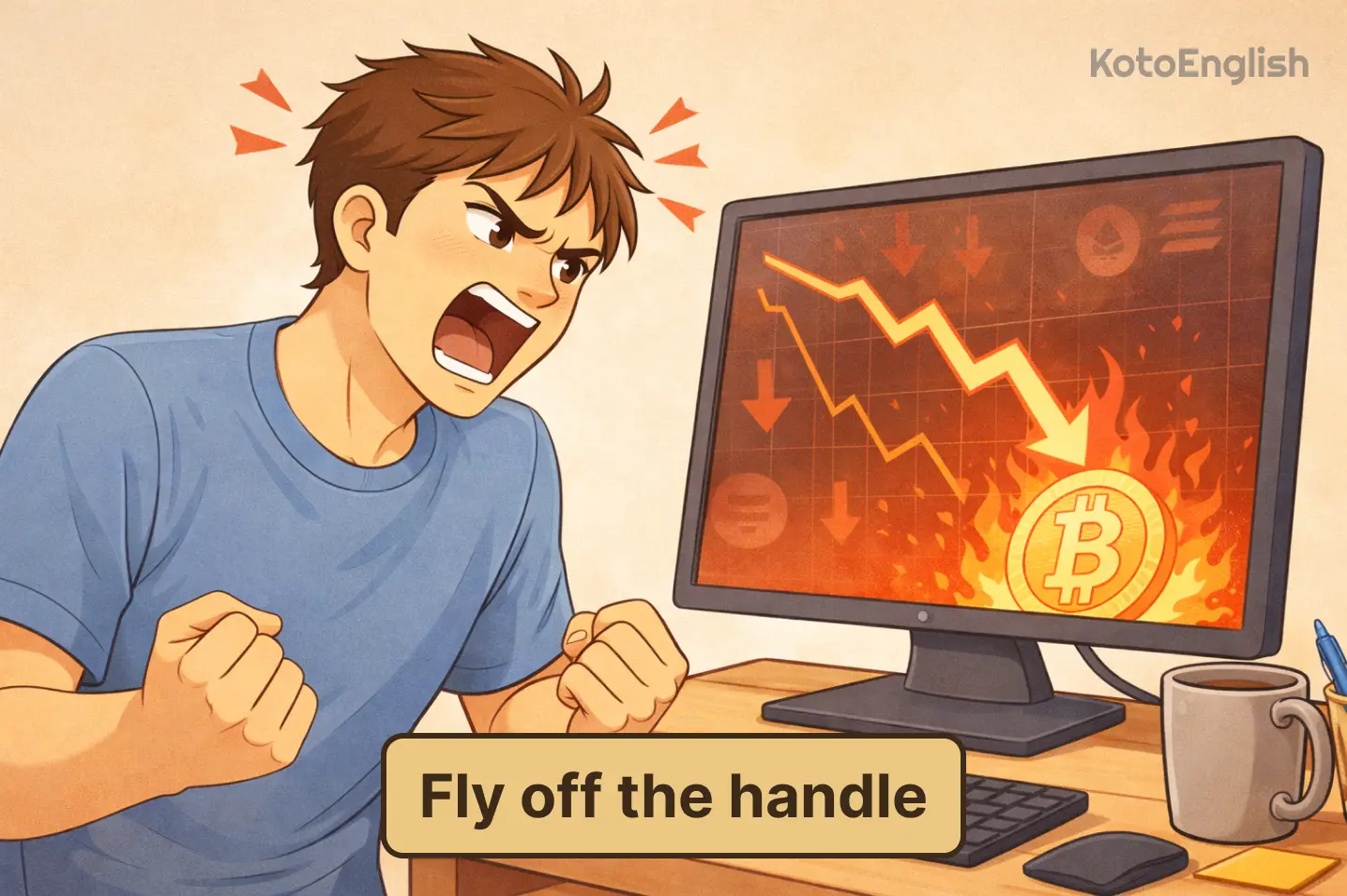 Fly off the handle
