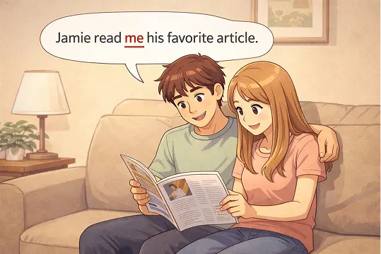 Indirect Object Pronouns example2 1