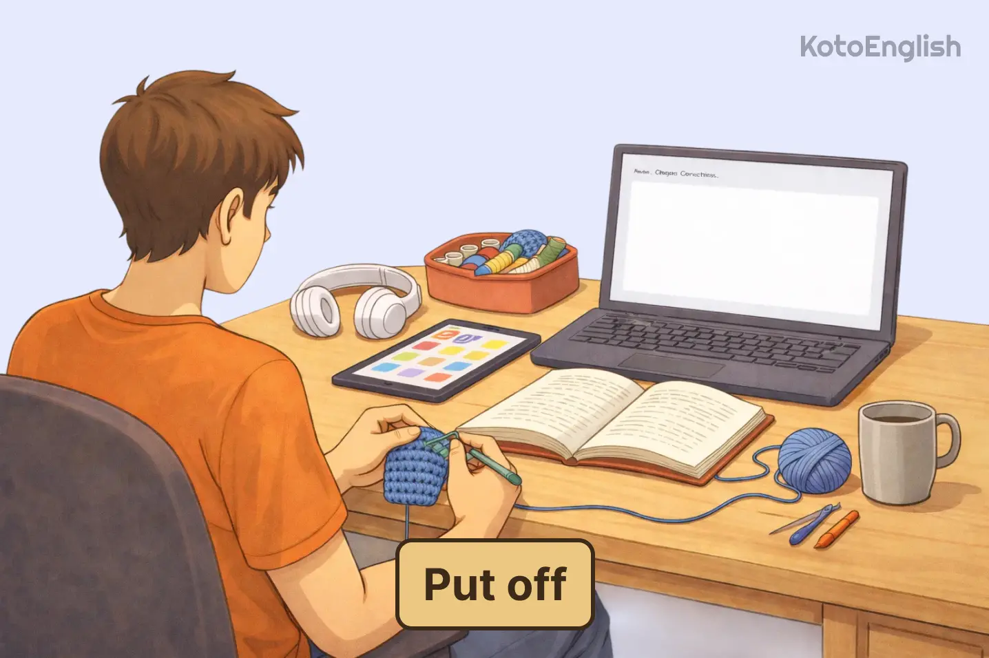 Phrasal Verb Put off