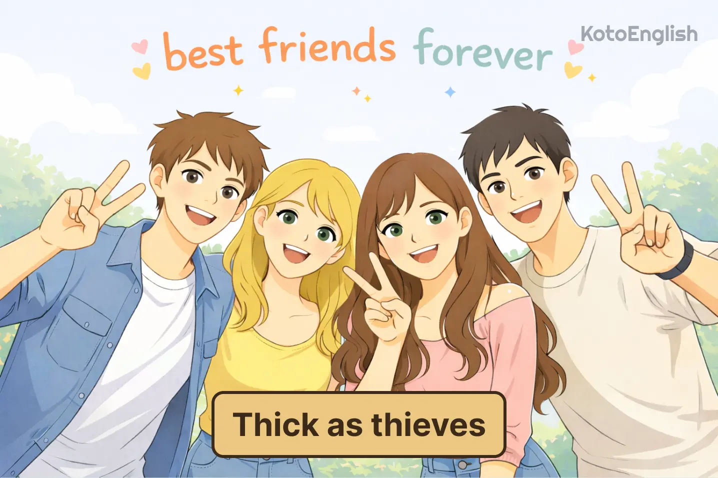 Thick as thieves