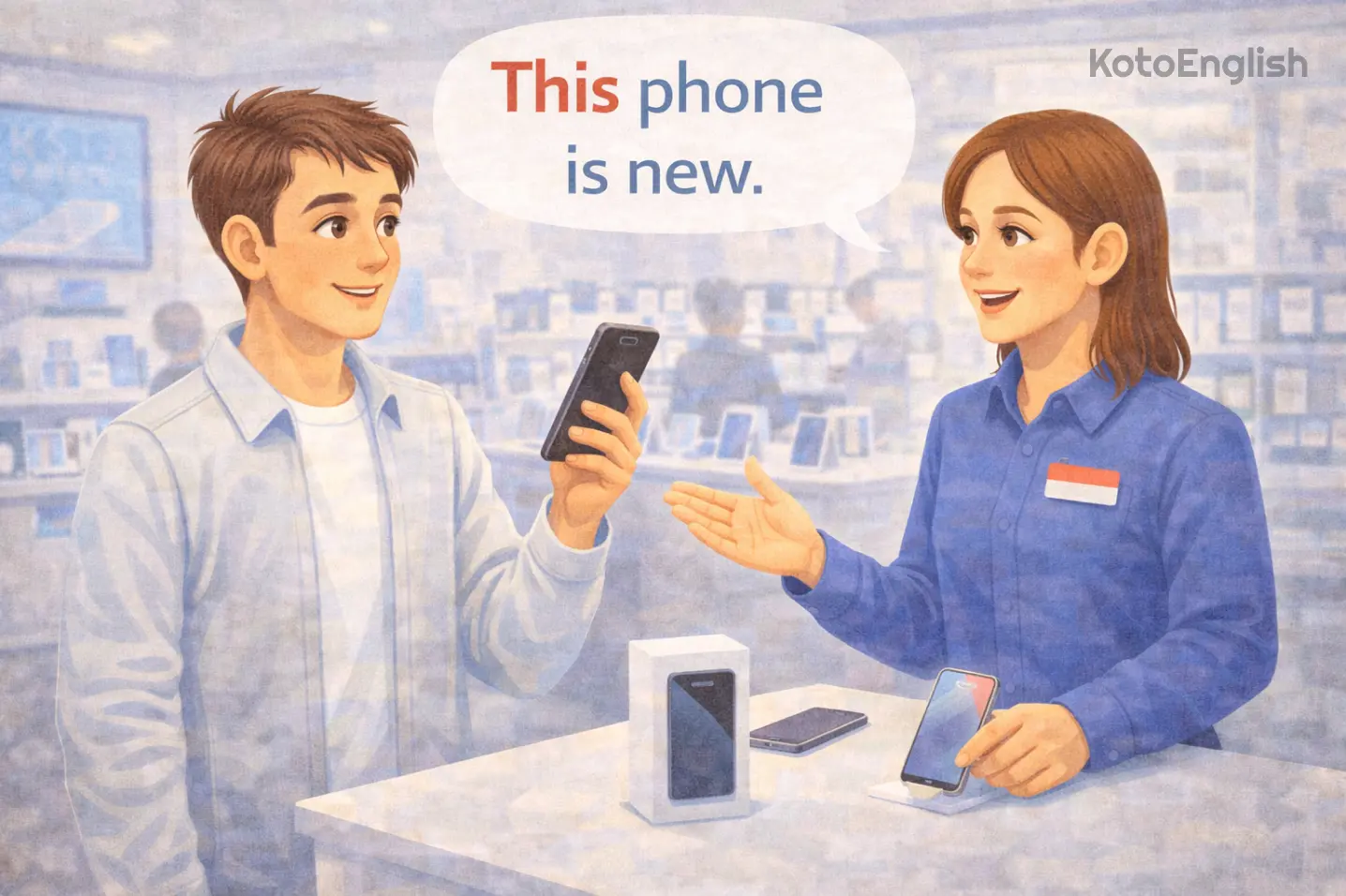 Demonstrative adjectives example2