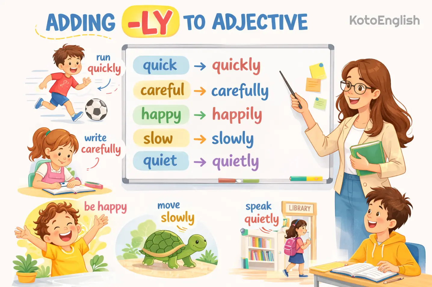 How to form adverbs