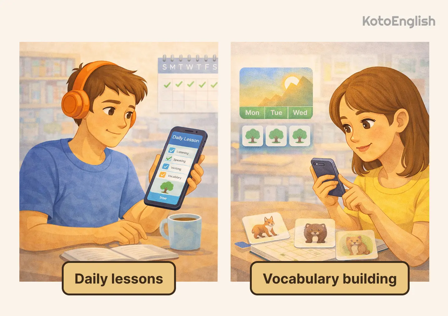 Key features of Mondly