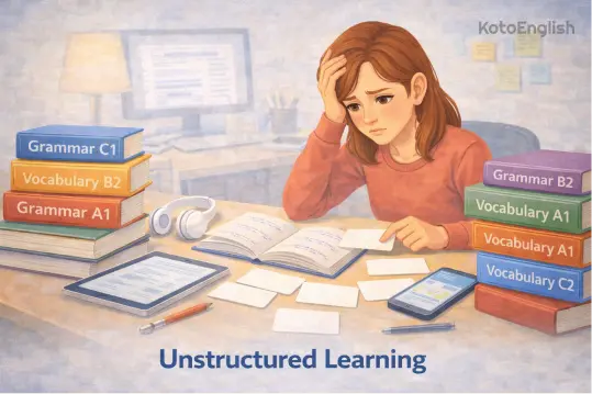 Lack of structured learning path 1