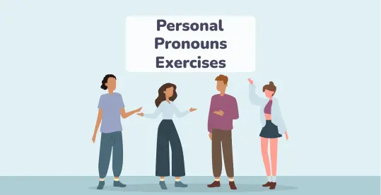 Personal Pronouns Exercises 1