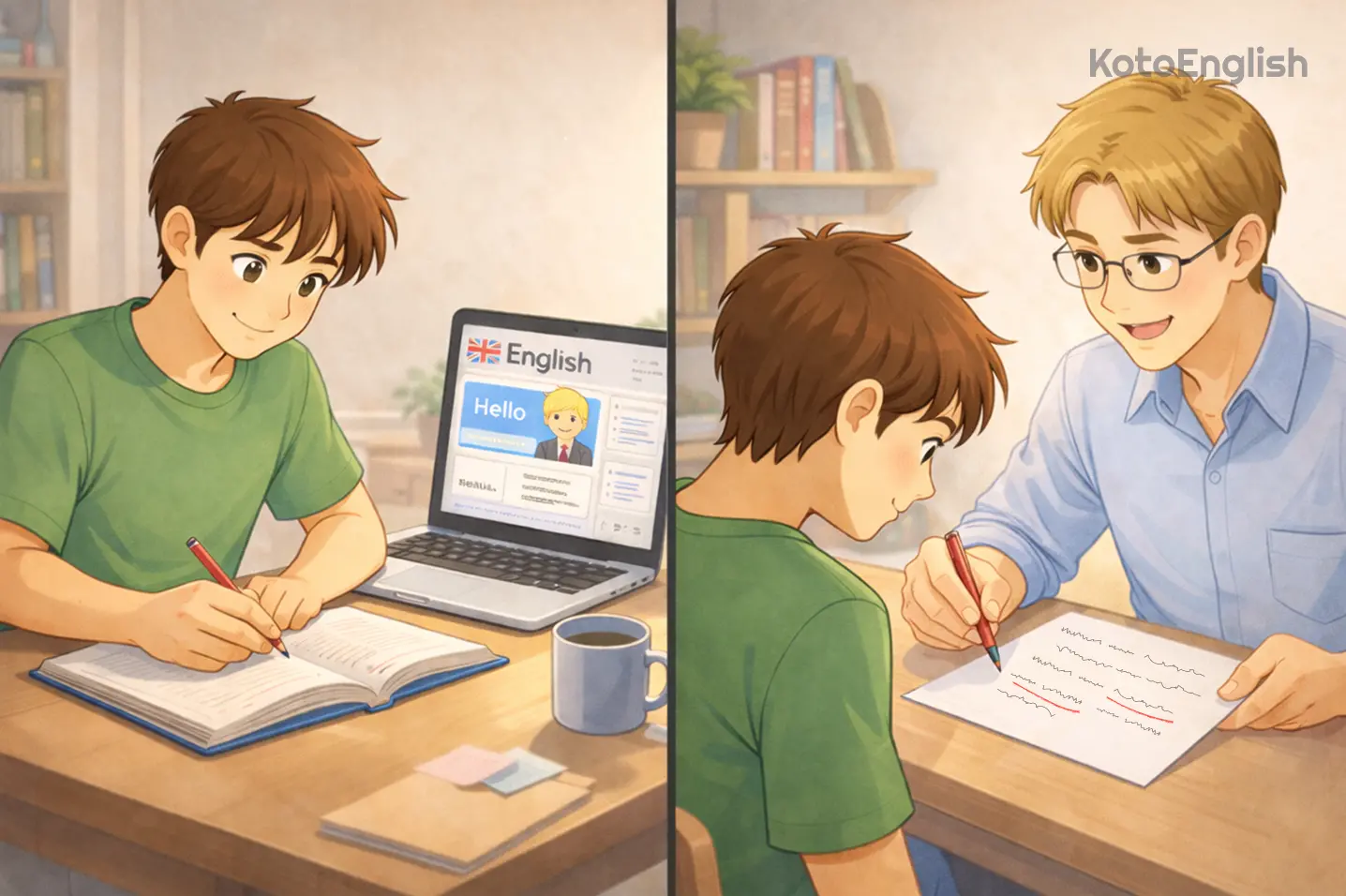 Self study vs Learning with teacher