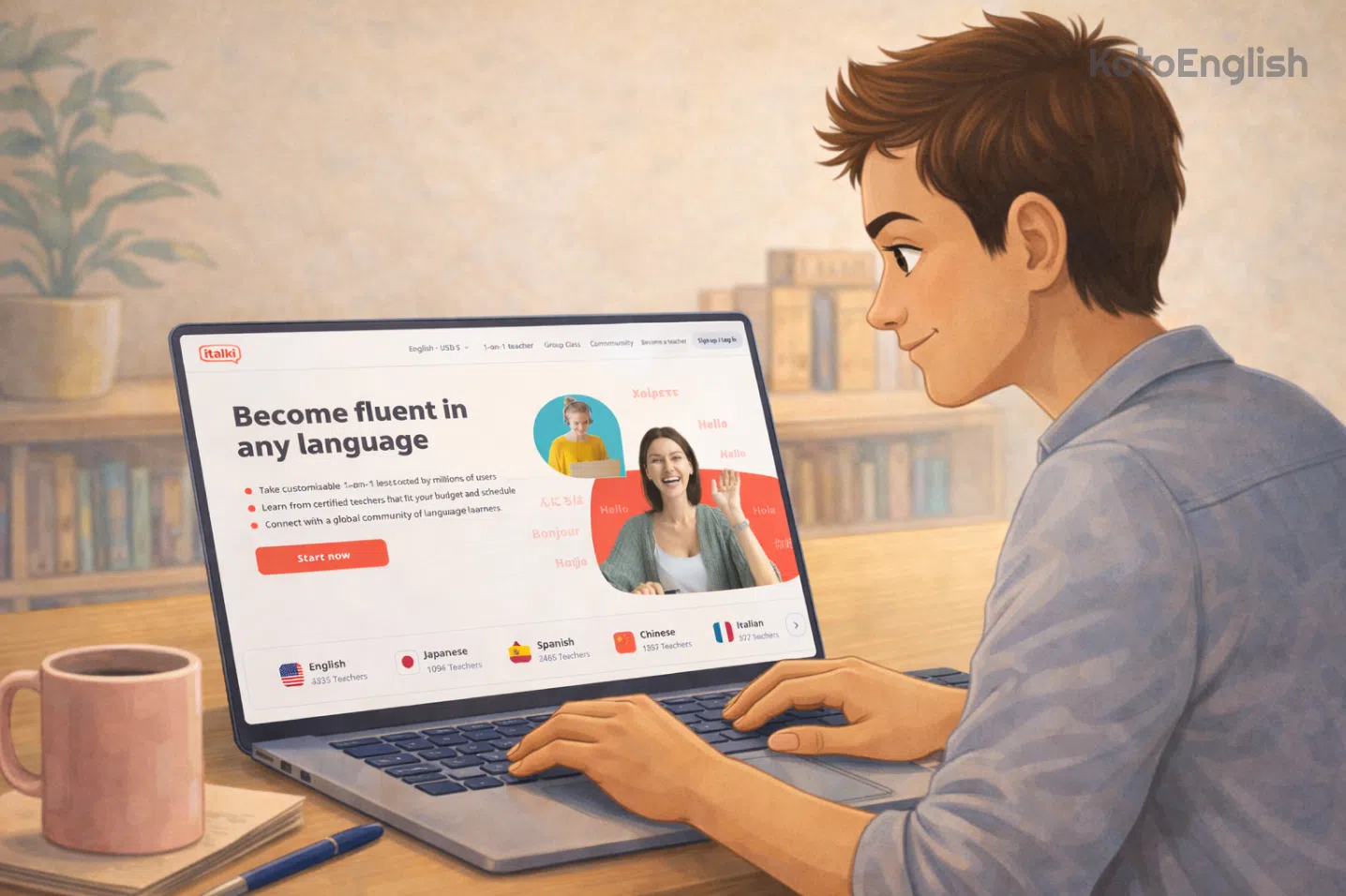 How to choose a teacher on italki