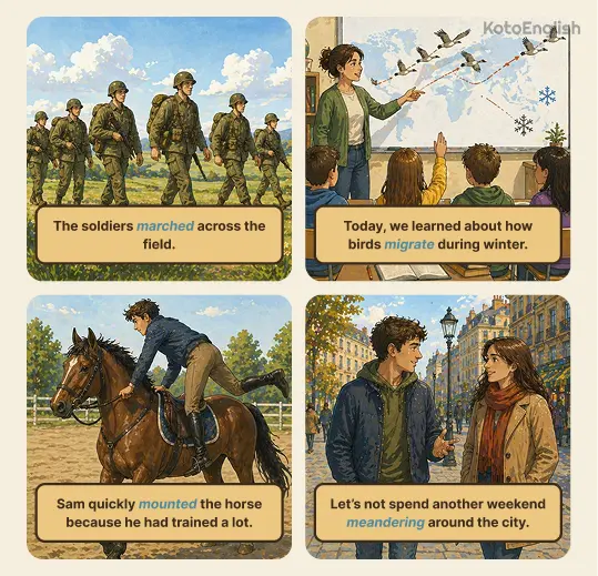action verbs that start with m 1