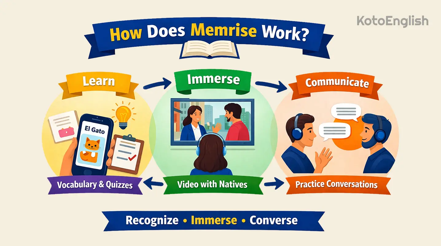 how does memrise work