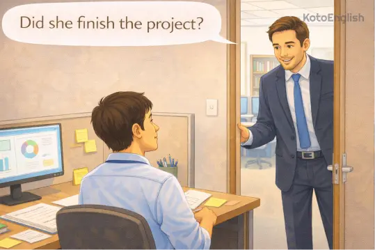 indicative mood asking a question 1