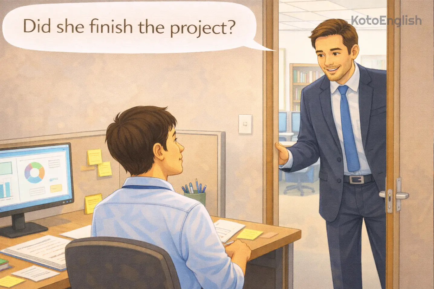 indicative mood asking a question