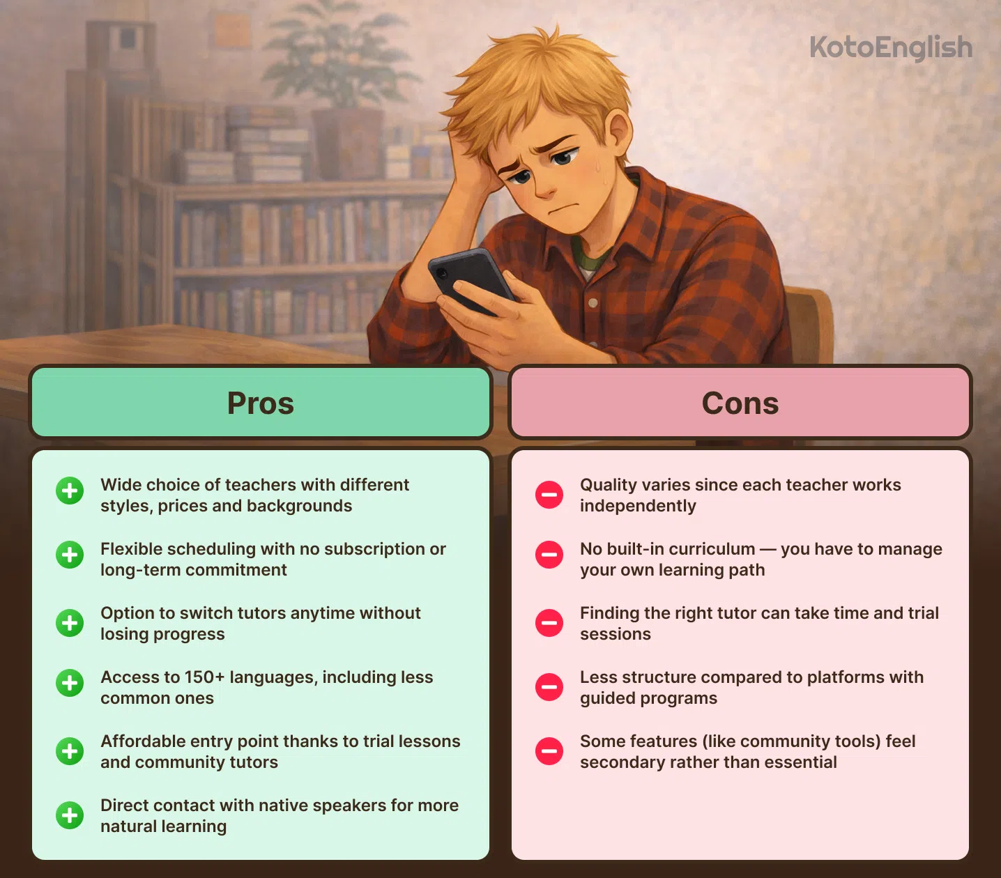 italki pros and cons