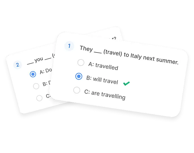 online english level test with adaptive questions