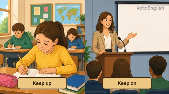 phrasal verbs with keep 1