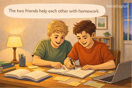 reciprocal pronouns each other 1