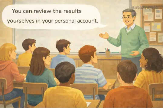 yourselves intensive pronoun 1
