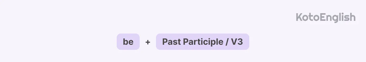 how to form passive voice