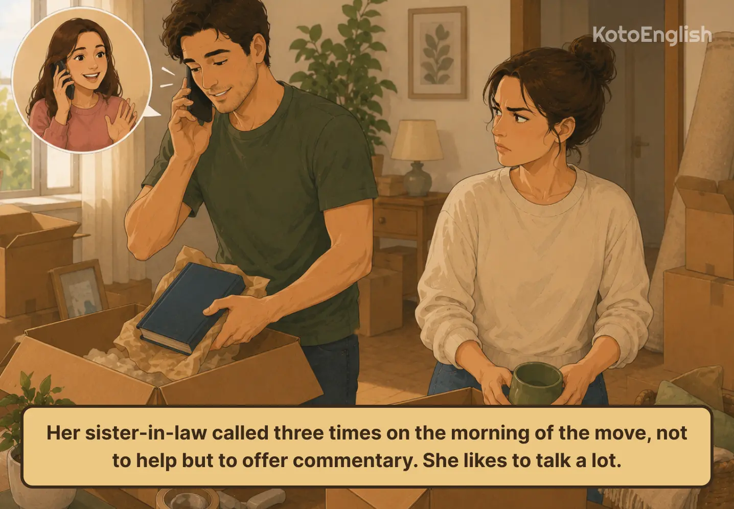 sister in law in a sentence