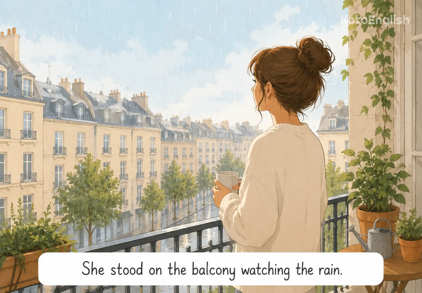 stand in a sentence