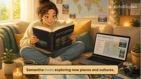 verbs for affection and connection with l 1