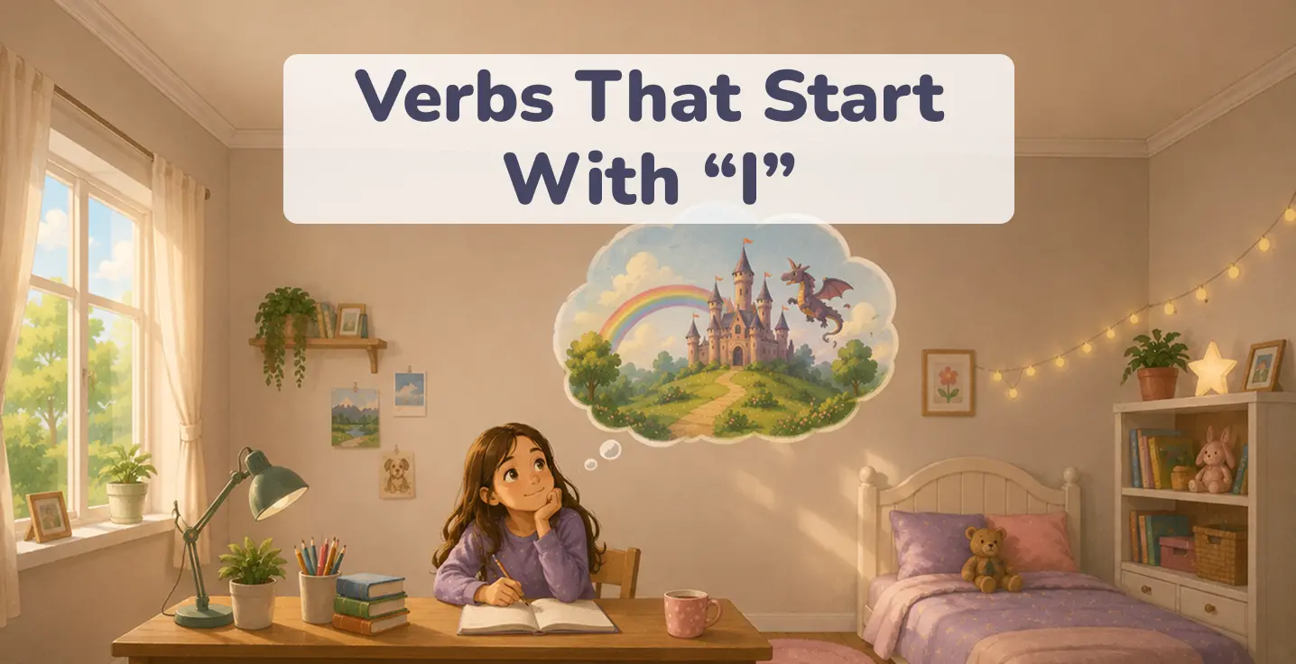 verbs that start with i