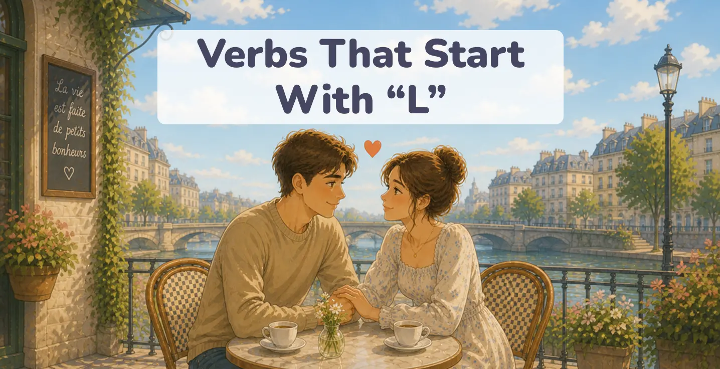 verbs that start with l