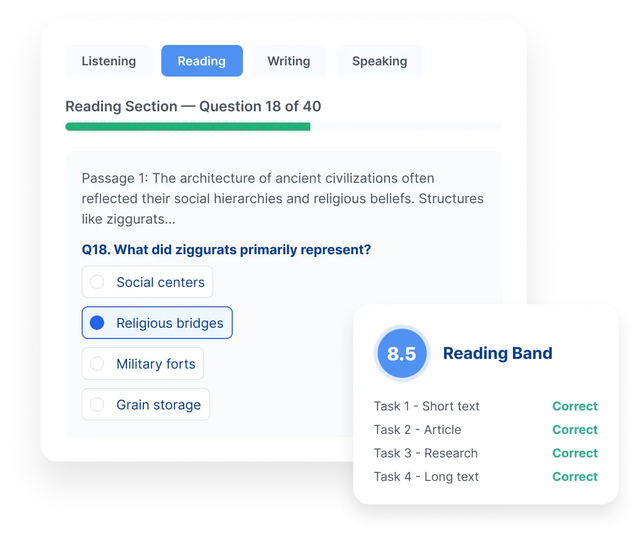 full ielts test online