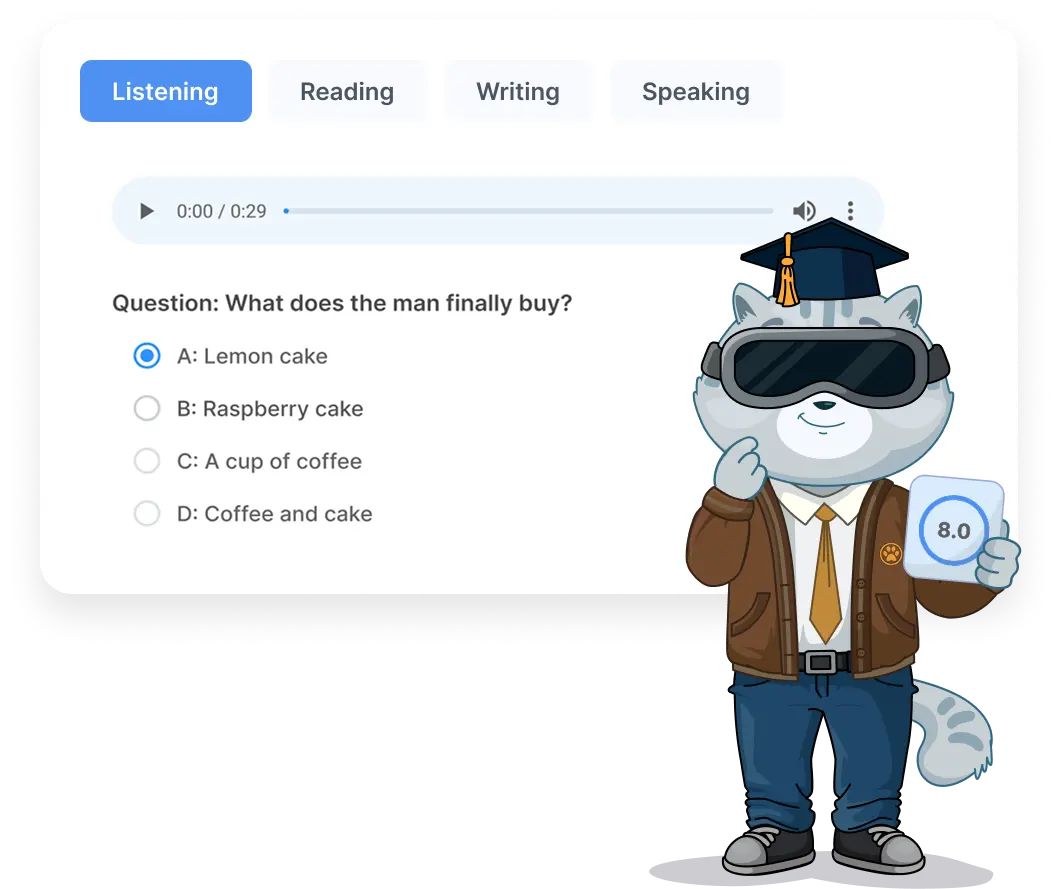 ielts practice test