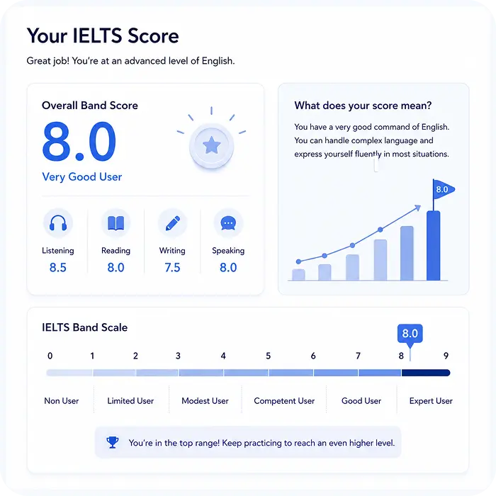 ielts score