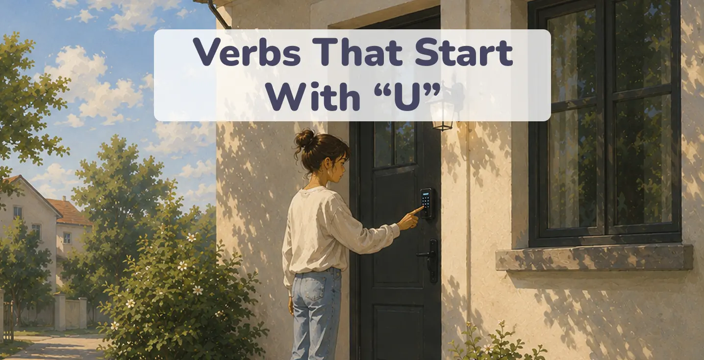 verbs that start with u 1