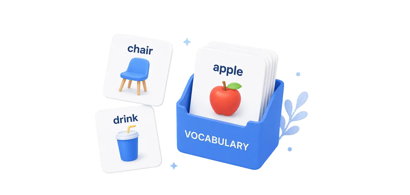 Vocabulary section
